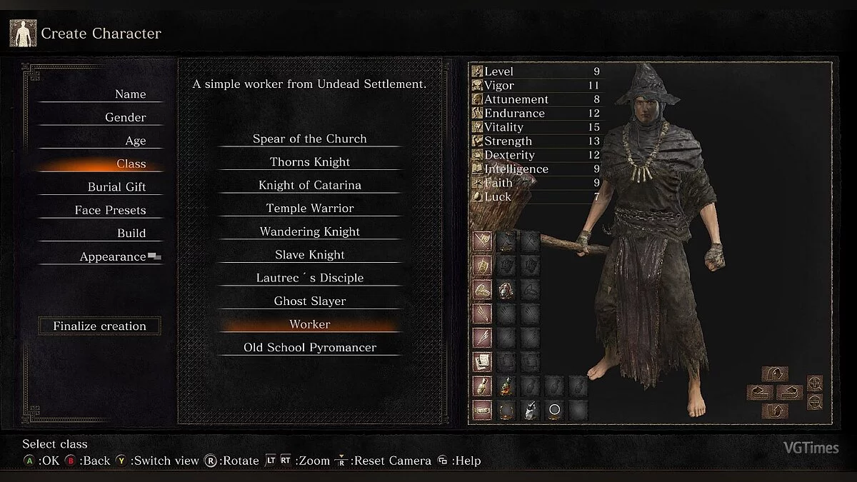 Dark Souls 3 — 10 новых классов