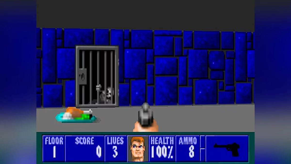 Wolfenstein 3D — Wolfenstein 3D с улучшенной графикой!