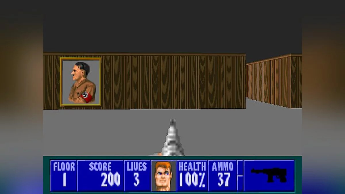 Wolfenstein 3D — Wolfenstein 3D с улучшенной графикой!