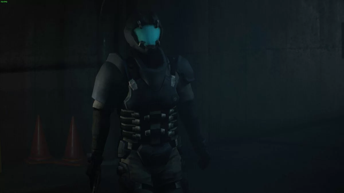 Resident Evil 2 — Офицер безопасности из игры Dead Space 2 вместо Леона