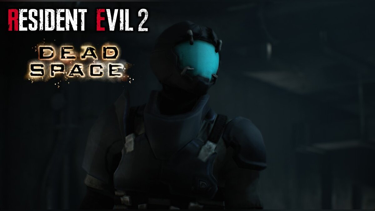 Resident Evil 2 — Офицер безопасности из игры Dead Space 2 вместо Леона