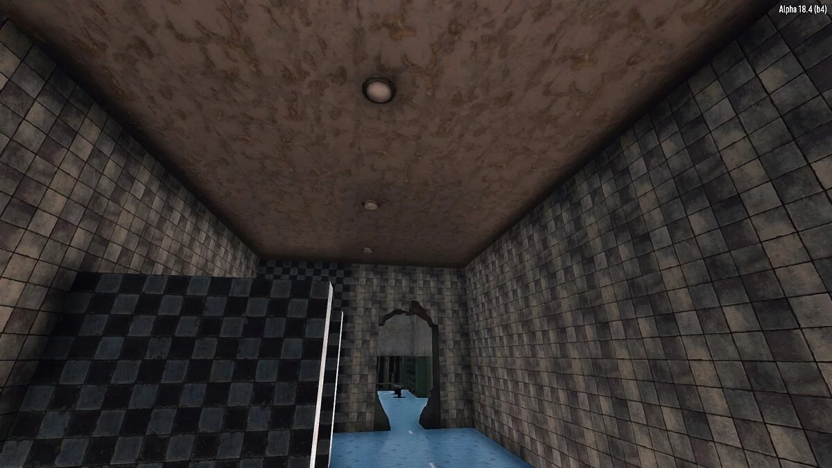 7 Days to Die — Полицейский участок из Resident evil 2