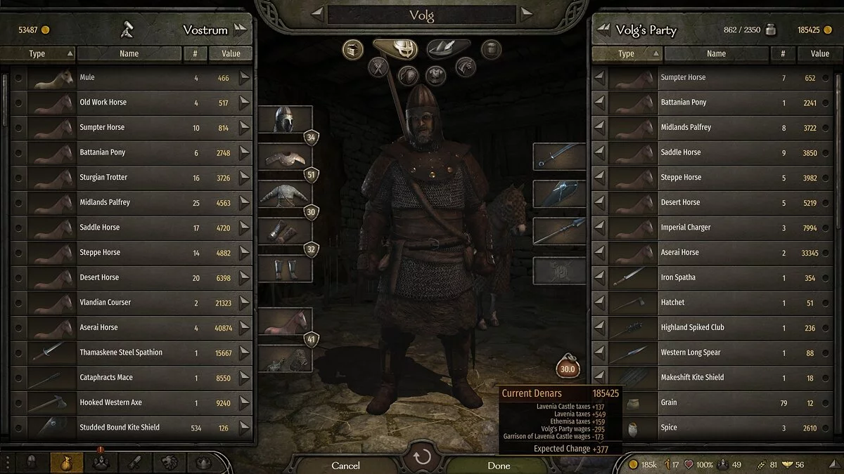 Mount & Blade 2: Bannerlord — Дорогие лошади