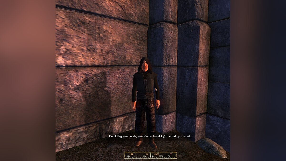 The Elder Scrolls 4: Oblivion — Темный Сэм продает черные камни
