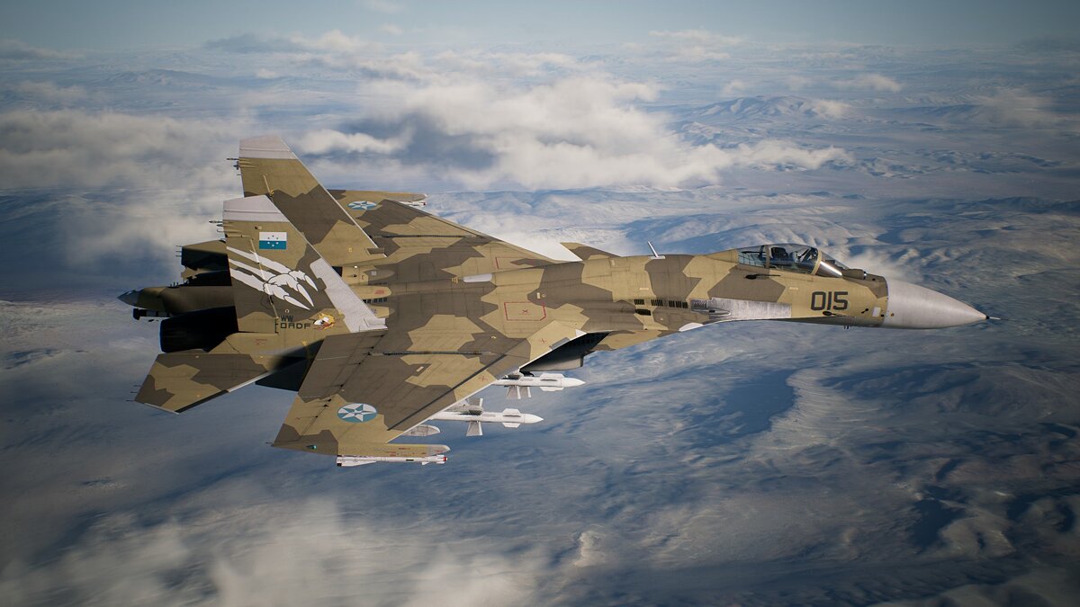 Ace Combat 7: Skies Unknown — Скин для Су-33 "Терминатор"
