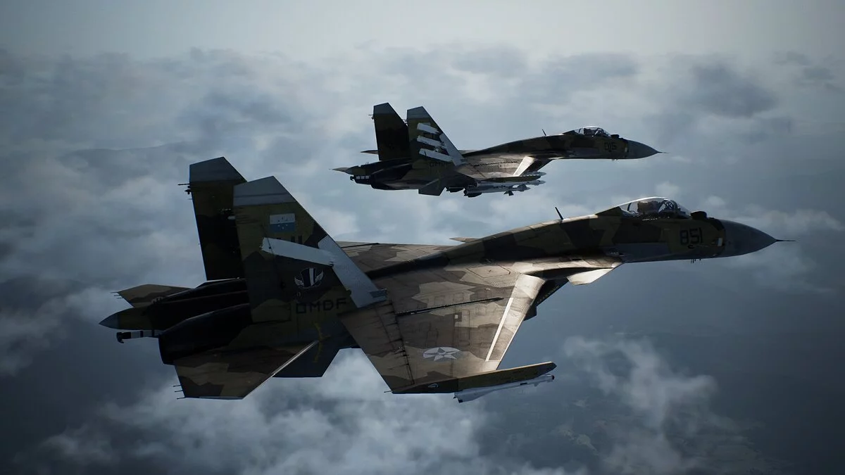 Ace Combat 7: Skies Unknown — Скин для Су-33 "Терминатор"