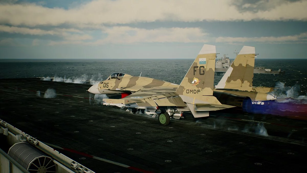 Ace Combat 7: Skies Unknown — Скин для Су-33 "Терминатор"