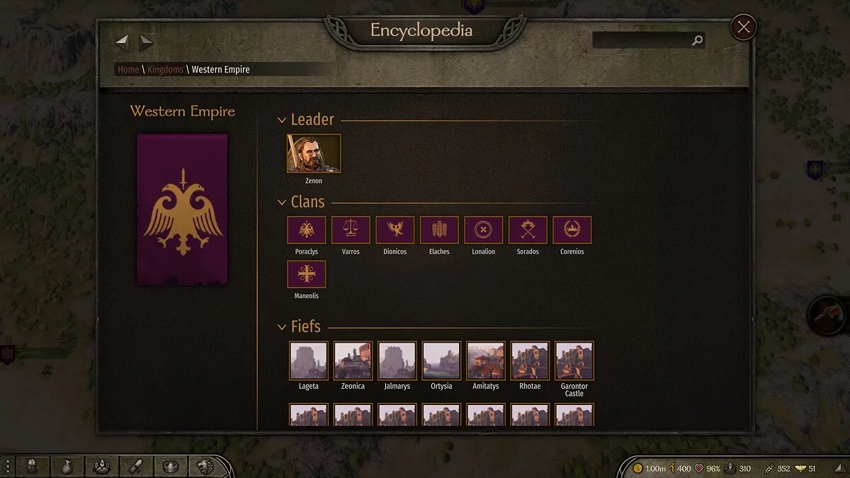 Mount & Blade 2: Bannerlord — Начните игру как император запада