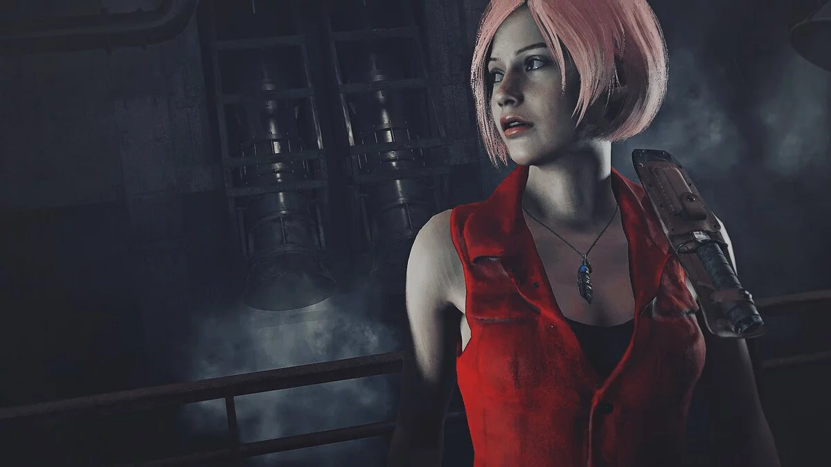 Resident Evil 2 — Клэр Редфилд в образе Сакуры Харуно из Наруто