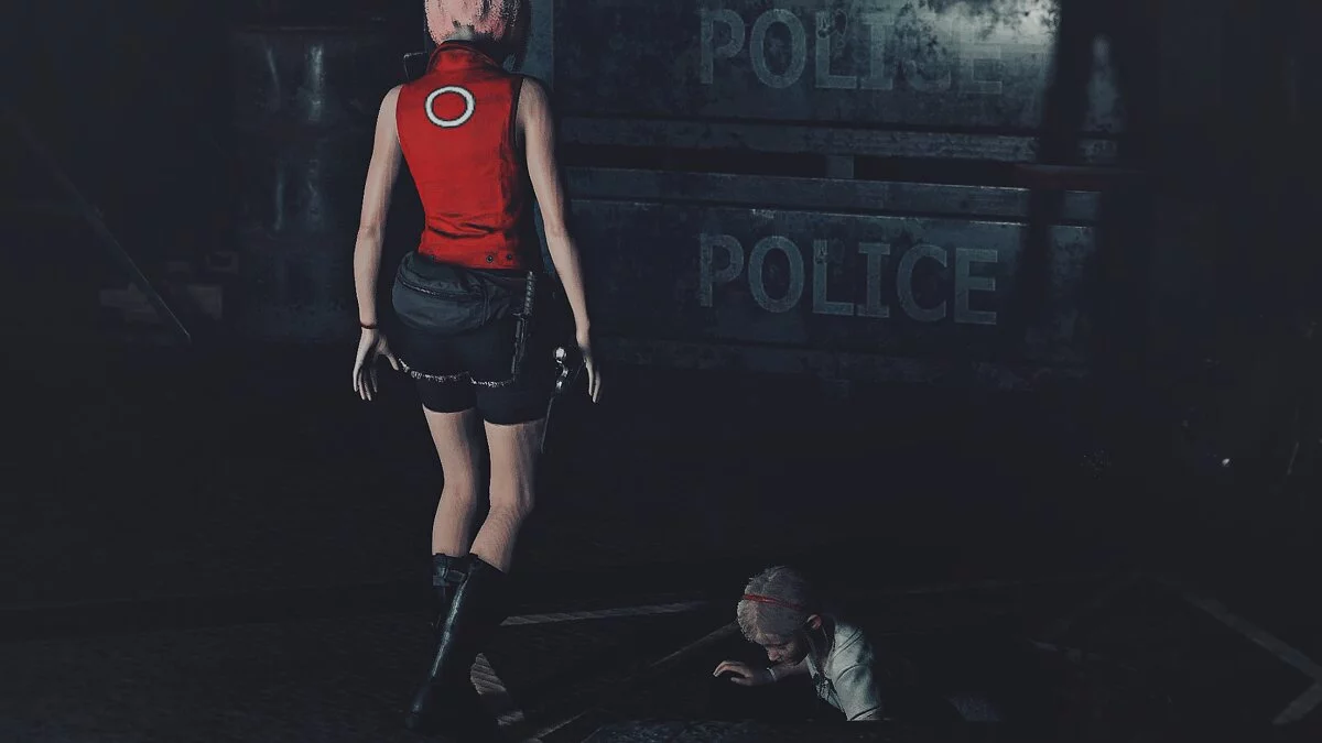 Resident Evil 2 — Клэр Редфилд в образе Сакуры Харуно из Наруто