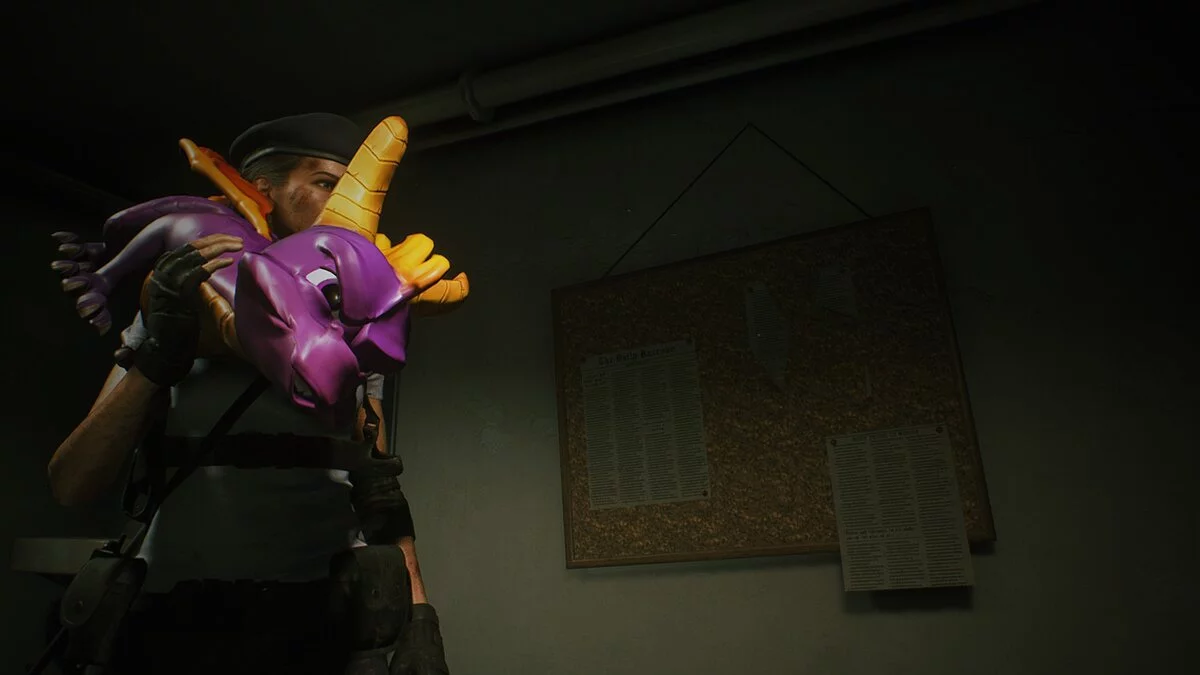 Resident Evil 3 — Ракетная установка в виде "Spyro"