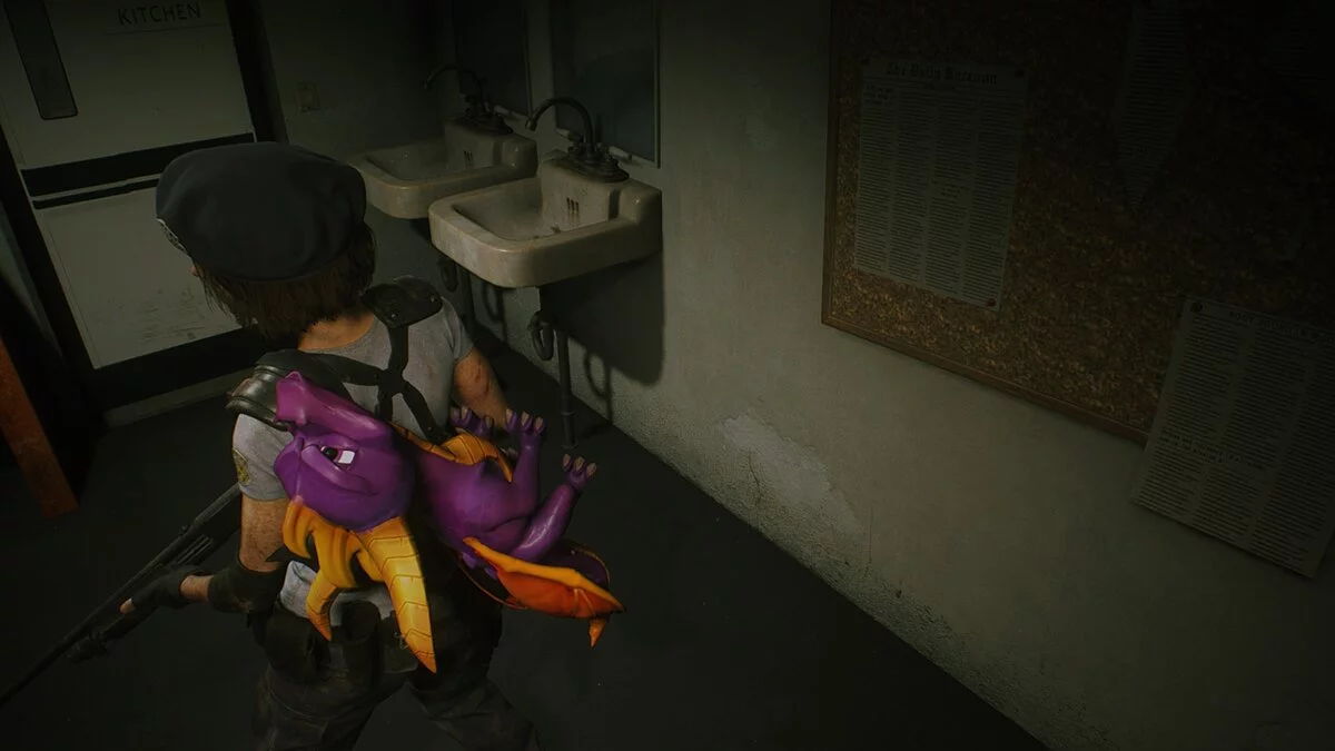 Resident Evil 3 — Ракетная установка в виде "Spyro"