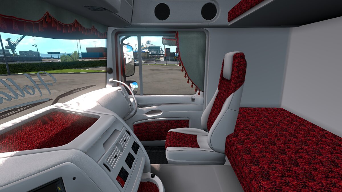 Новый интерьер в тягачах DAF для Euro Truck Simulator 2