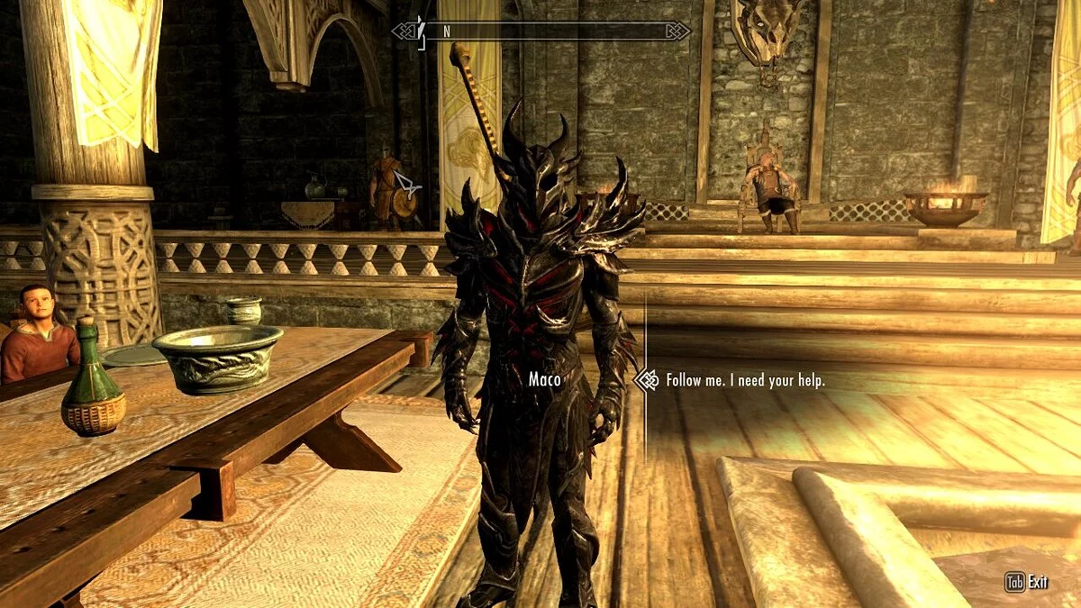 The Elder Scrolls 5: Skyrim Legendary Edition — Компаньон Мако