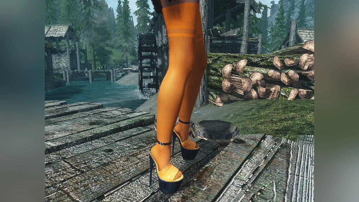 Elder Scrolls 5: Skyrim Special Edition — Каблуки и чулки