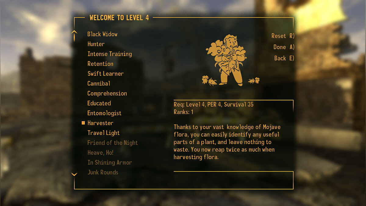 Fallout: New Vegas — Дополнительные способности
