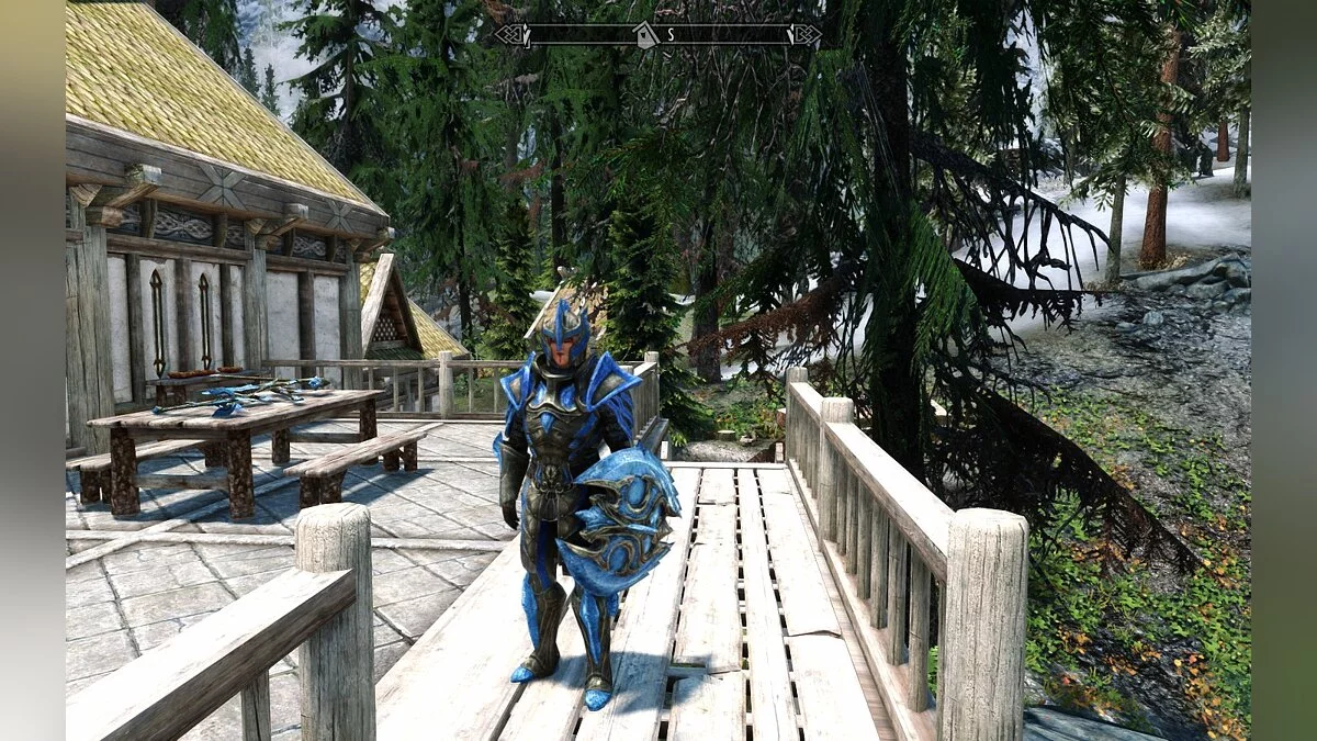 Elder Scrolls 5: Skyrim Special Edition — Ледяная броня и оружие