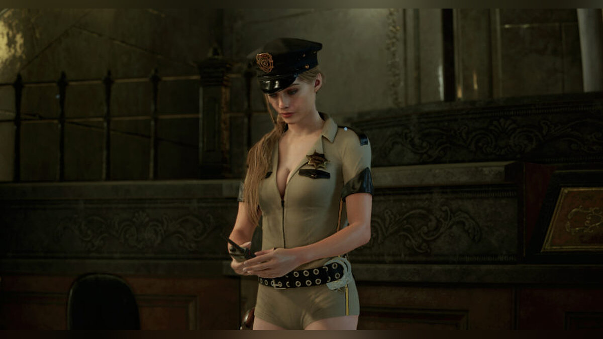 Resident Evil 2 — Военный наряд «Claire Sexy Sheriff (no Hat version)» для Клэр