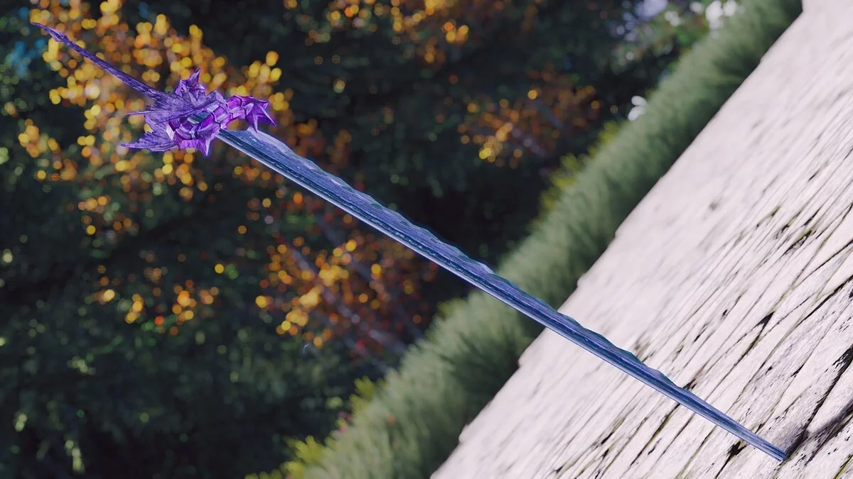 The Elder Scrolls 5: Skyrim Legendary Edition — Таинственный пурпурный драконий клинок