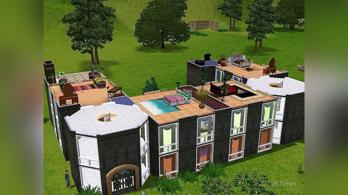The Sims 3 — Большой дом в стиле средневековья