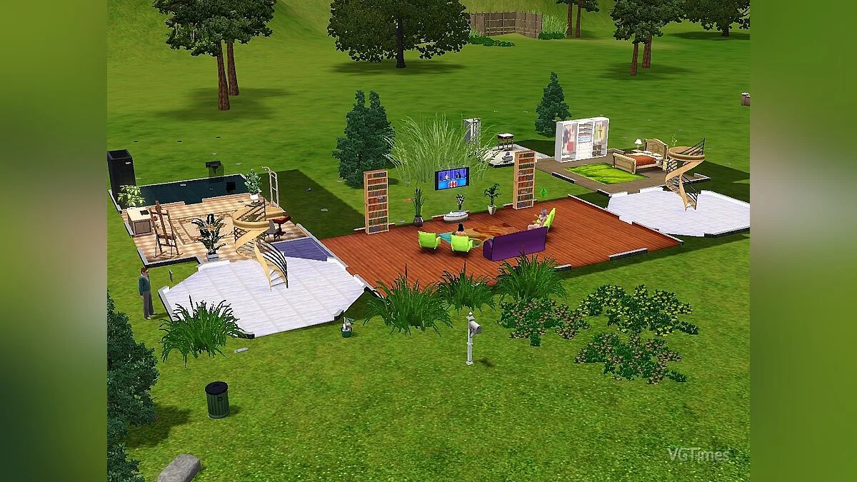 The Sims 3 — Большой дом в стиле средневековья
