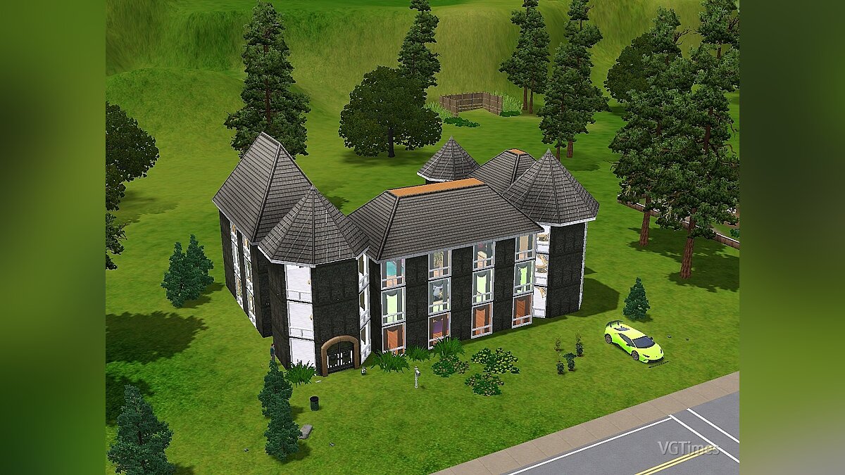 The Sims 3 — Большой дом в стиле средневековья