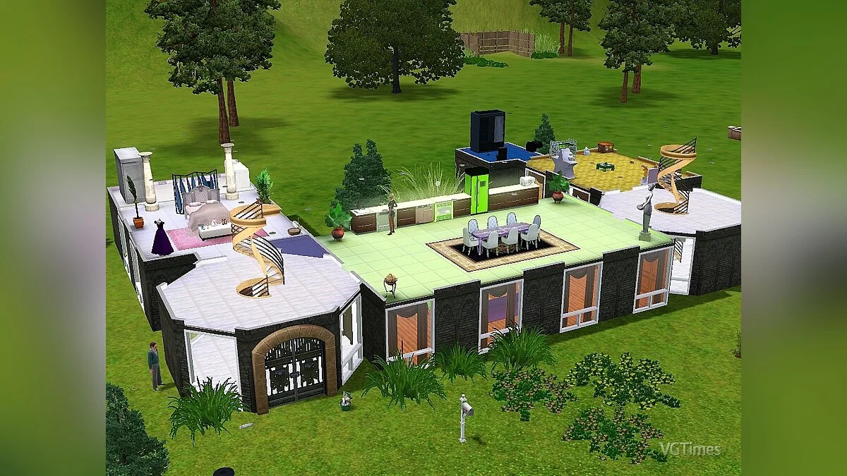 The Sims 3 — Большой дом в стиле средневековья