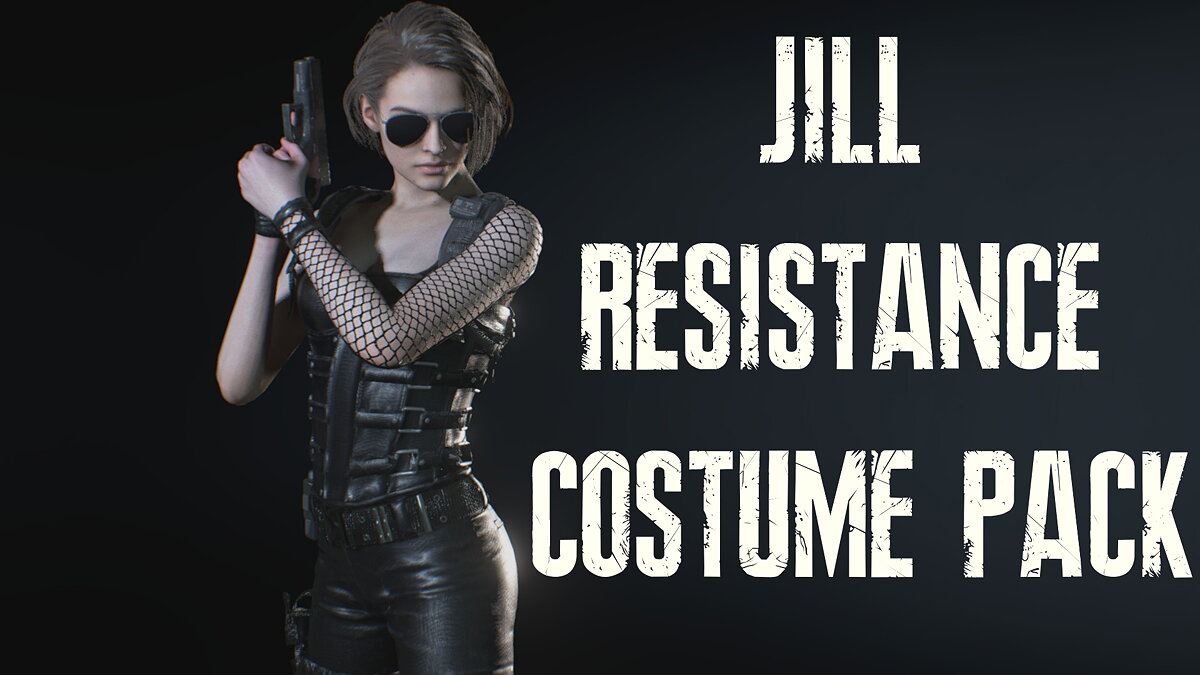 Resident Evil 3 — Костюмы Джилл из RE Resistance