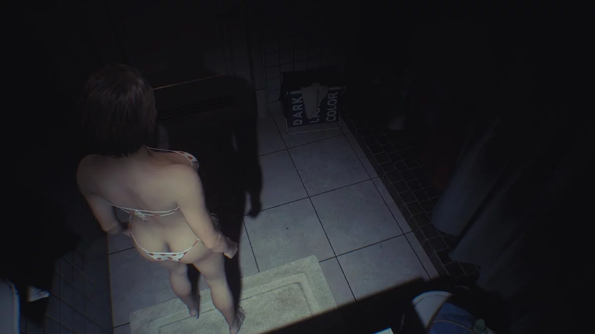 Resident Evil 3 — Джилл в купальнике с клубничками