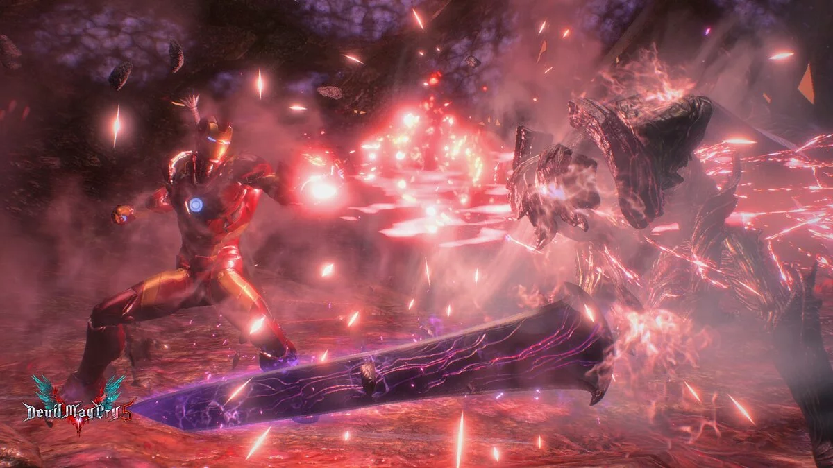 Devil May Cry 5 — Железный человек
