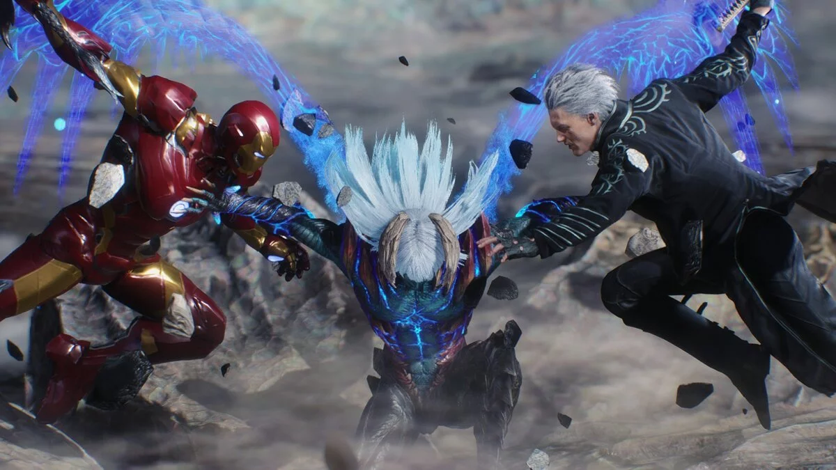 Devil May Cry 5 — Железный человек