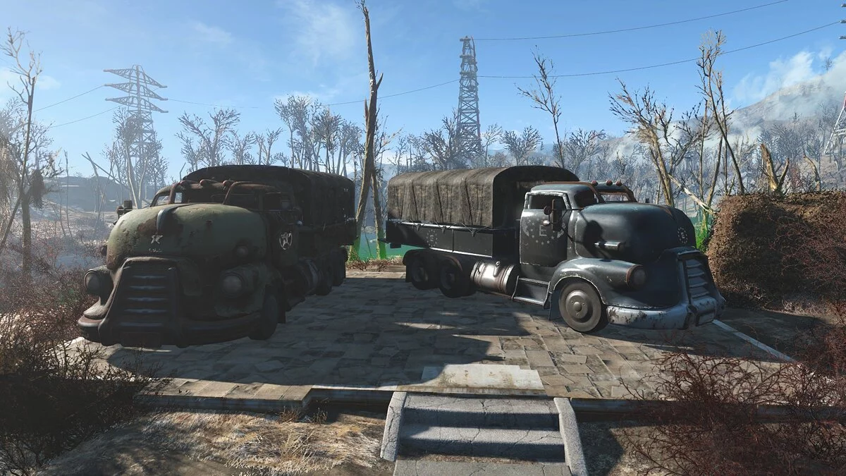 Fallout 4: Game of the Year Edition — Грузовики Анклава