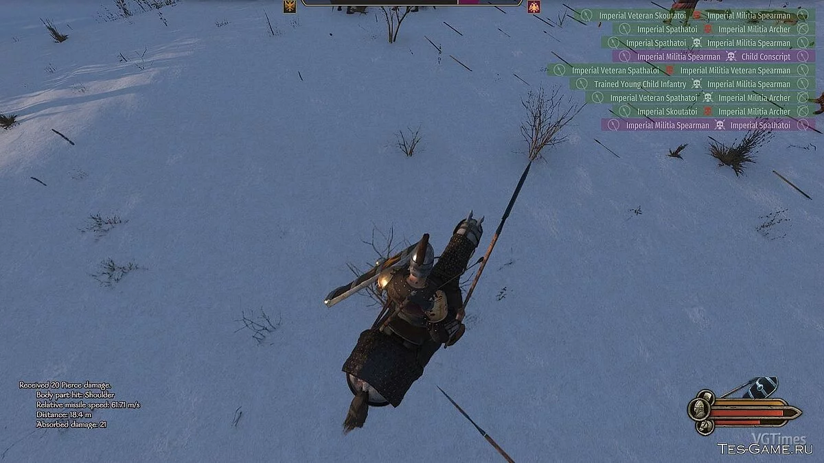 Mount &amp; Blade 2: Bannerlord — Изменение цвета уведомлений на цвета Warband