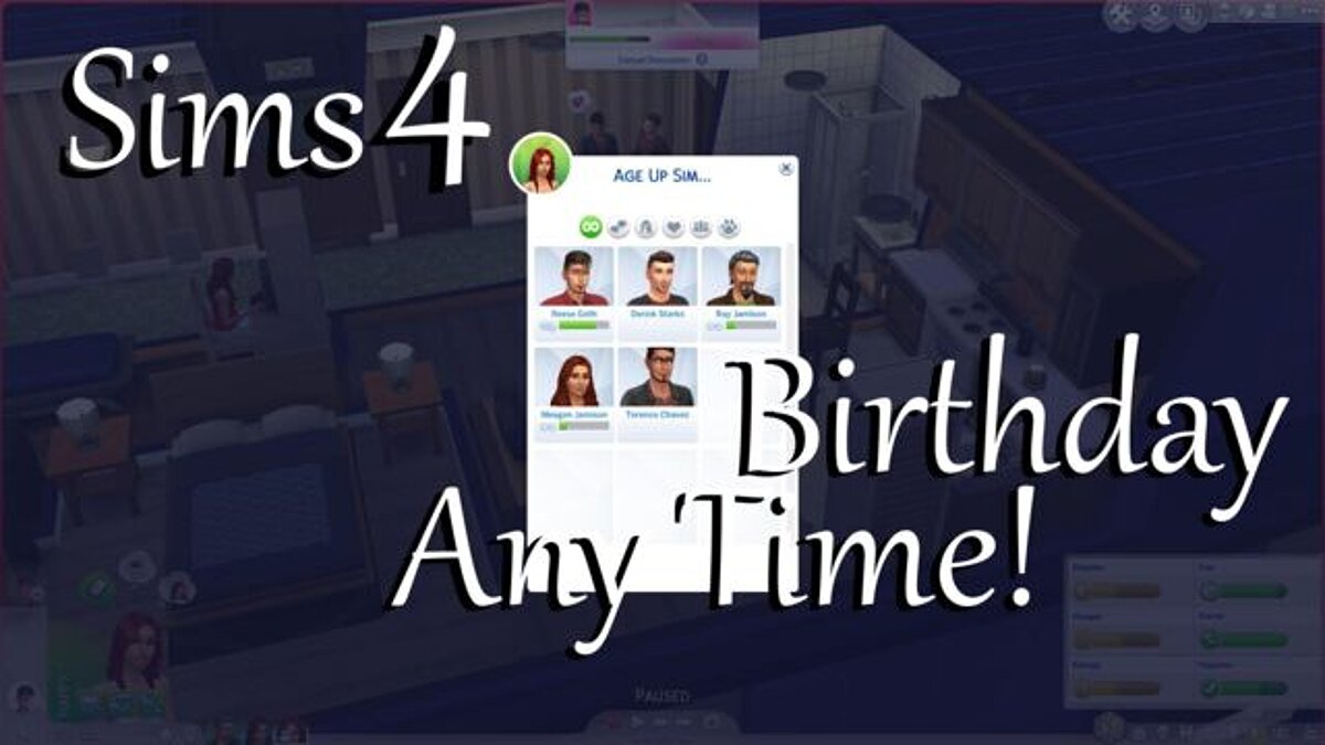 The Sims 4 — День рождения в любое время!