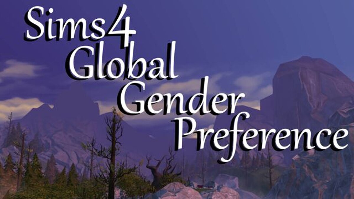 The Sims 4 — Глобальные гендерные предпочтения