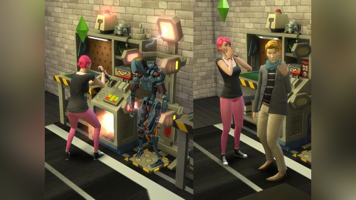 The Sims 4 — Очеловеченные сервороботы