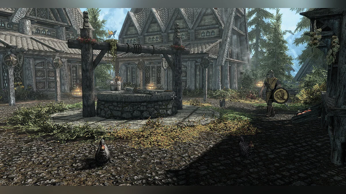 Elder Scrolls 5: Skyrim Special Edition — Вайтран полный жизни