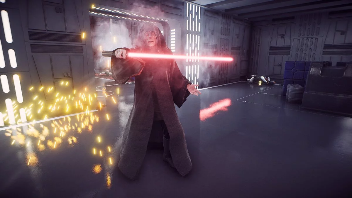 Star Wars: Battlefront 2 — Палпатин со световым мечом