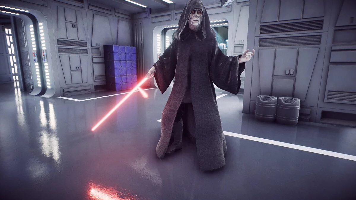 Star Wars: Battlefront 2 — Палпатин со световым мечом