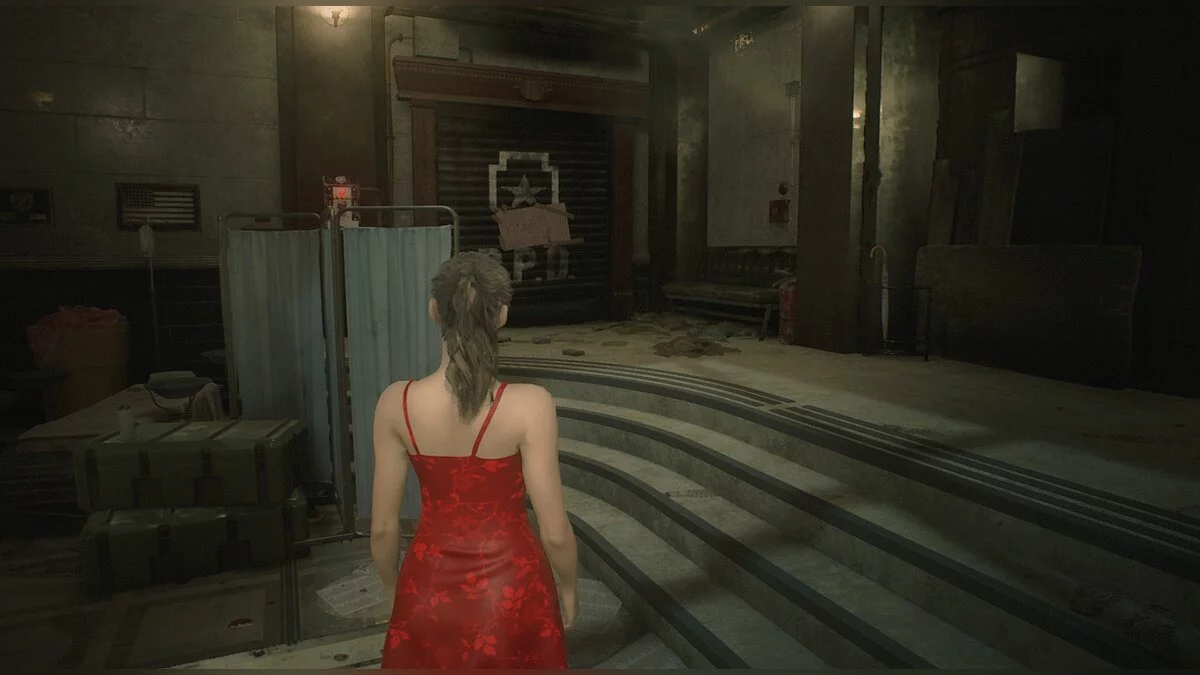 Resident Evil 2 — Настоящее платье с физикой груди