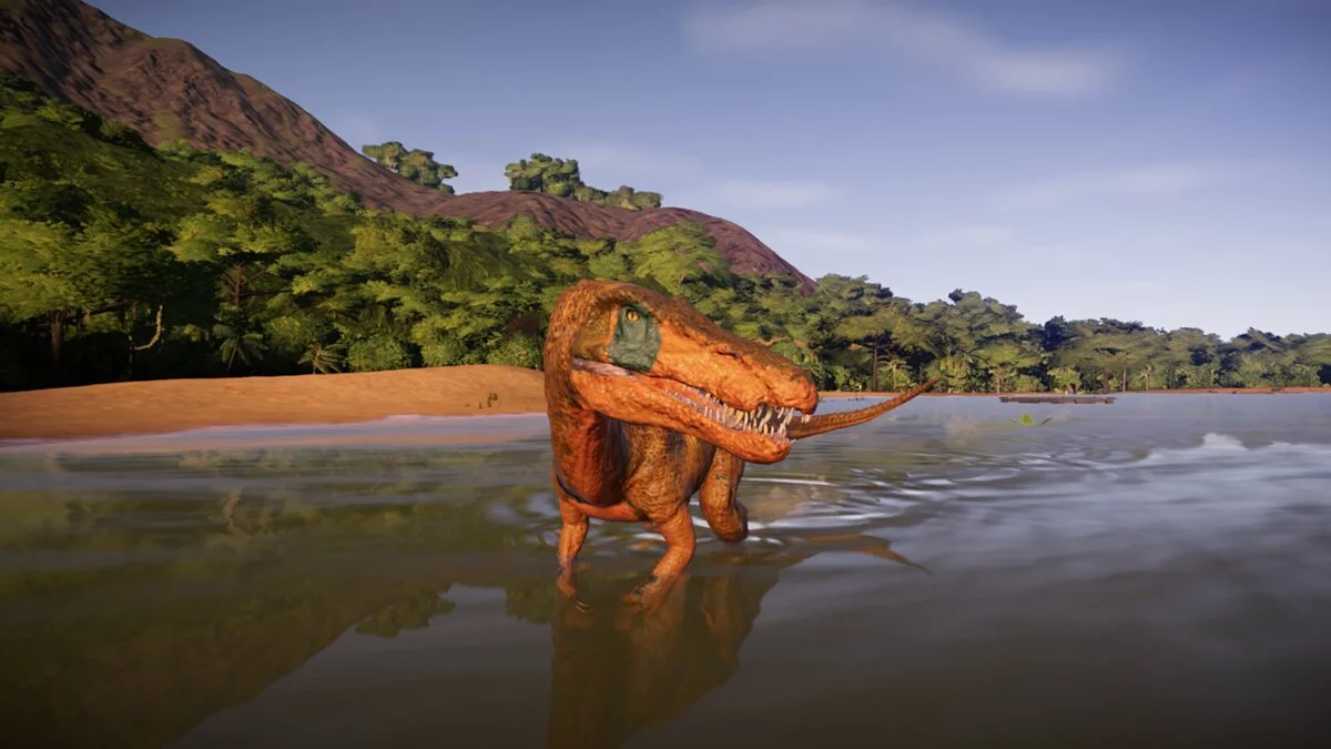 Jurassic World Evolution — Новые текстуры для барионикса