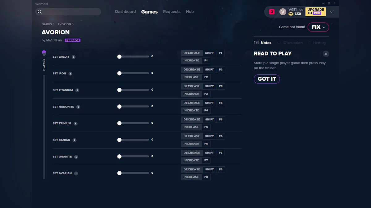 Трейнер (+8) от 23.04.2020 [WeMod]