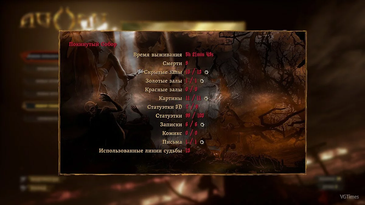 Agony UNRATED — Сохранение (Игра пройдена на 100%)