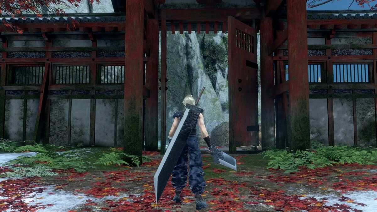 Sekiro: Shadows Die Twice — Клауд из Final Fantasy 7 Remake