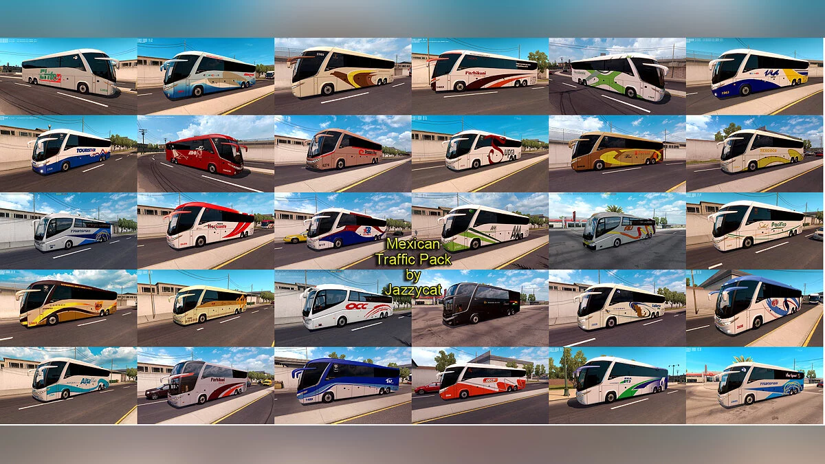 American Truck Simulator — Пак мексиканского трафика v2.0.1