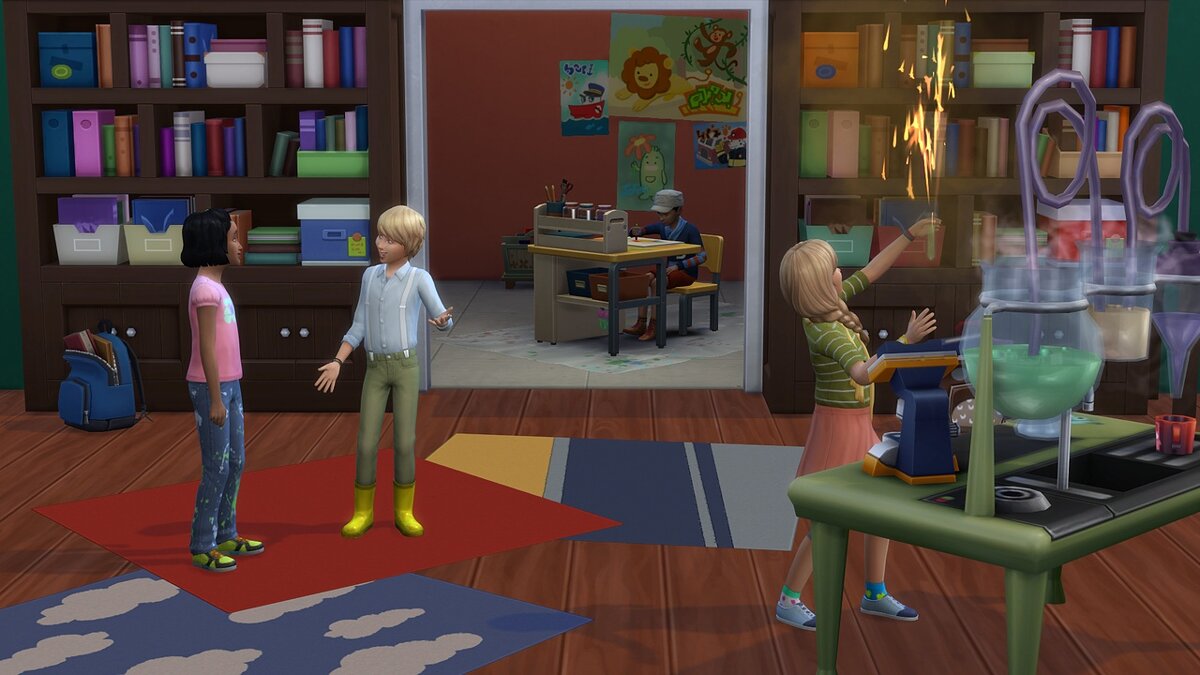 The Sims 4 — Домашнее обучение в начальной школе