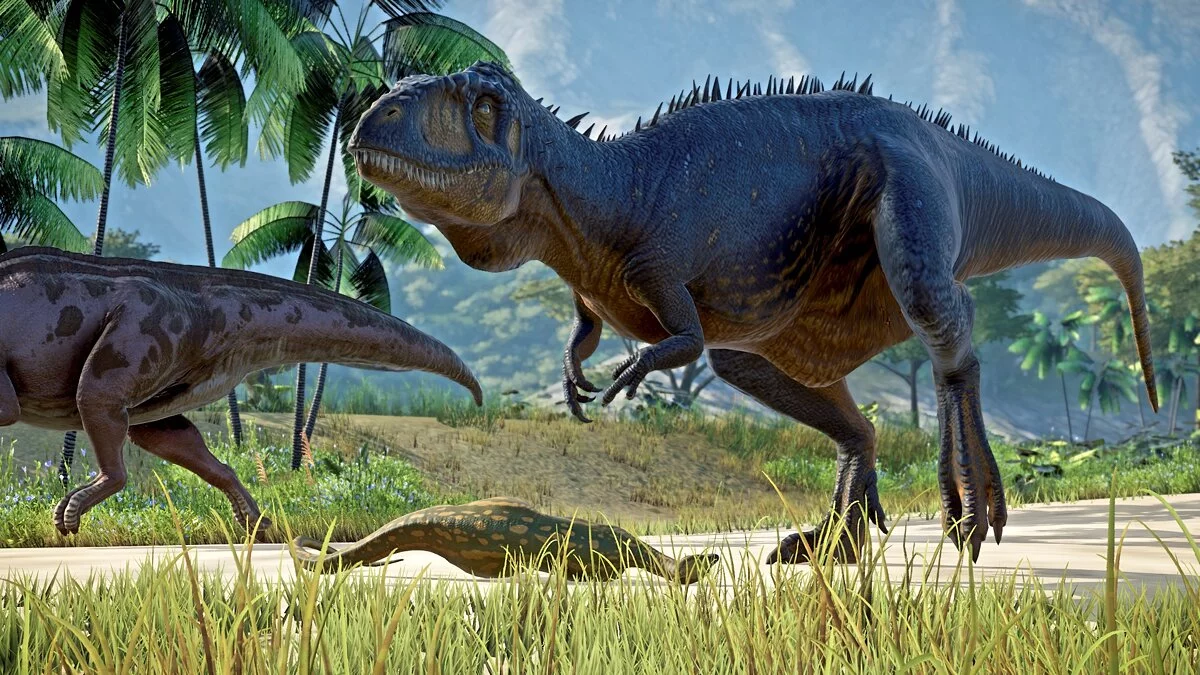 Jurassic World Evolution — Улучшенный кархародонтозавр
