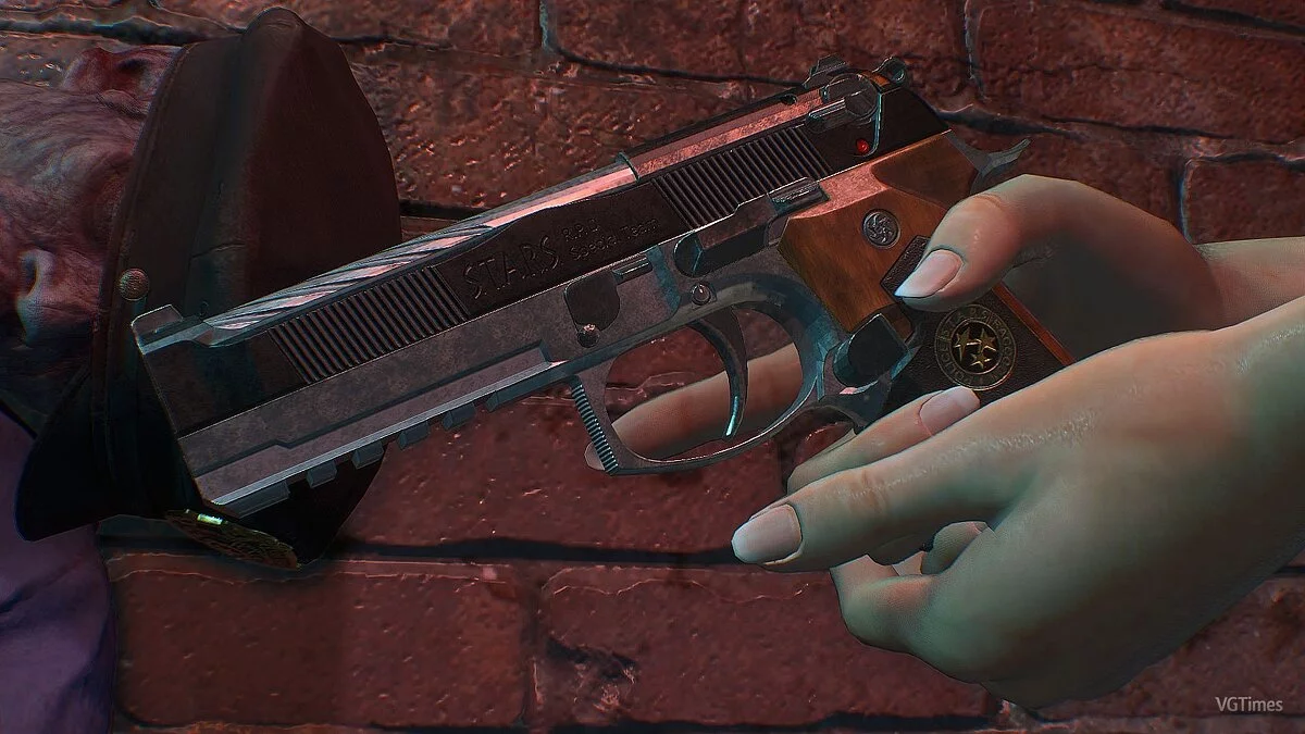 Resident Evil 3 — Пистолет Albert.W.Model-01 из Resident Evil 7