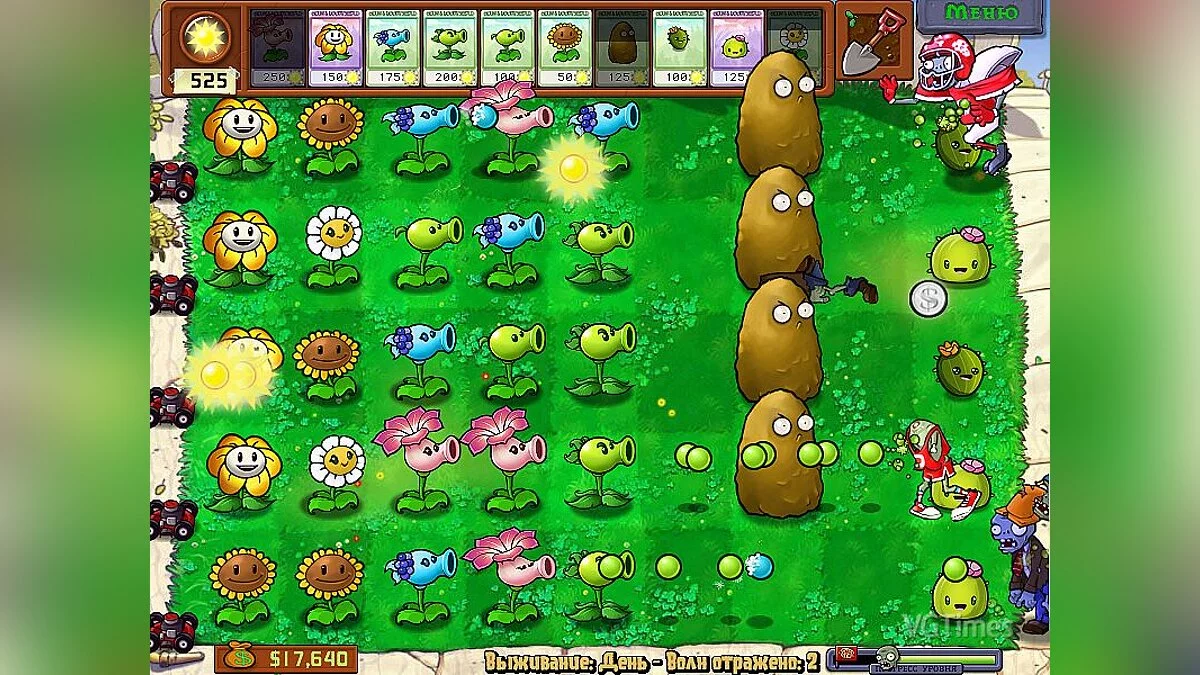 Plants vs. Zombies — Новый Морозный Горох