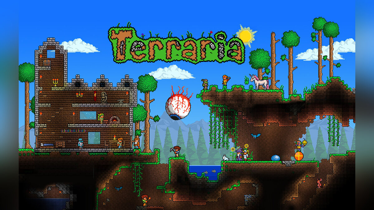 Terraria — Сохранение: Топовый воин